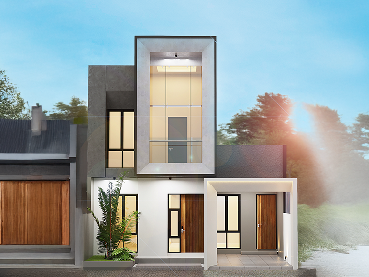 Inspirasi Desain Rumah Tre Blanc