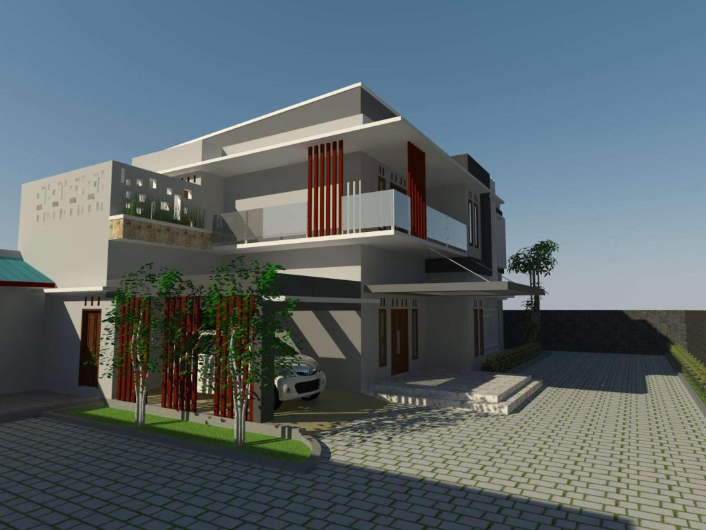 Desain Rumah Mr. A