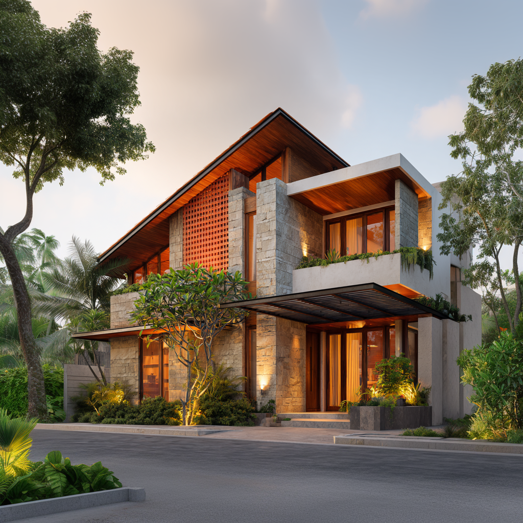 Desain Rumah Tropis 1