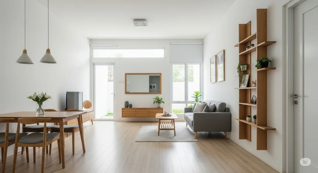 Tips Menata Interior Rumah Type 45 agar Terlihat Lebih Luas