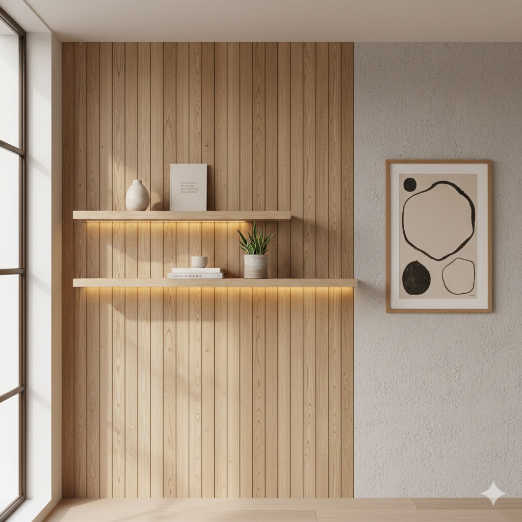 Japandi Minimalist Wall