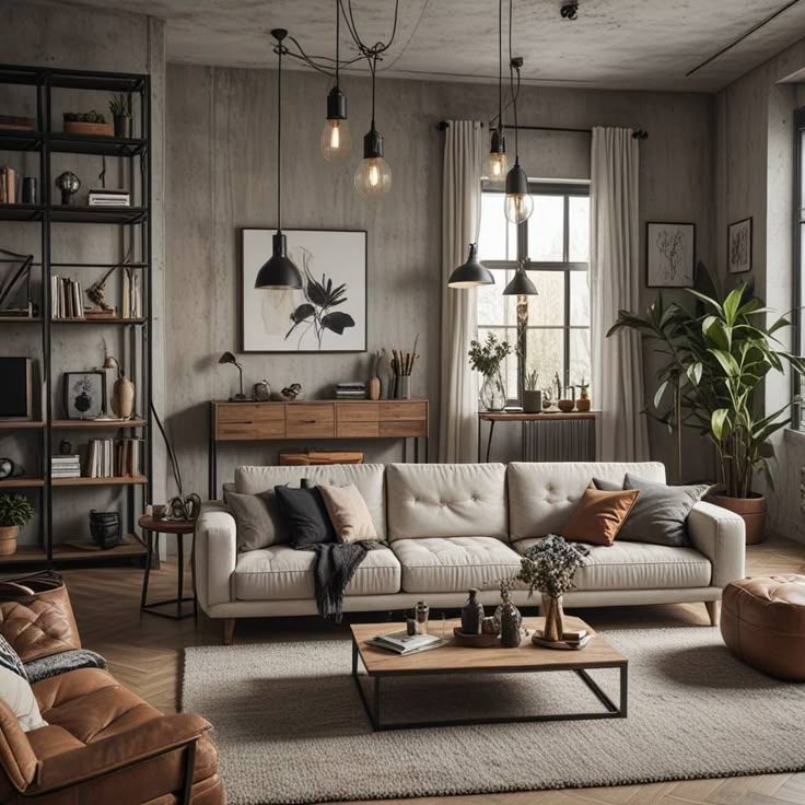 livingroom industrial
