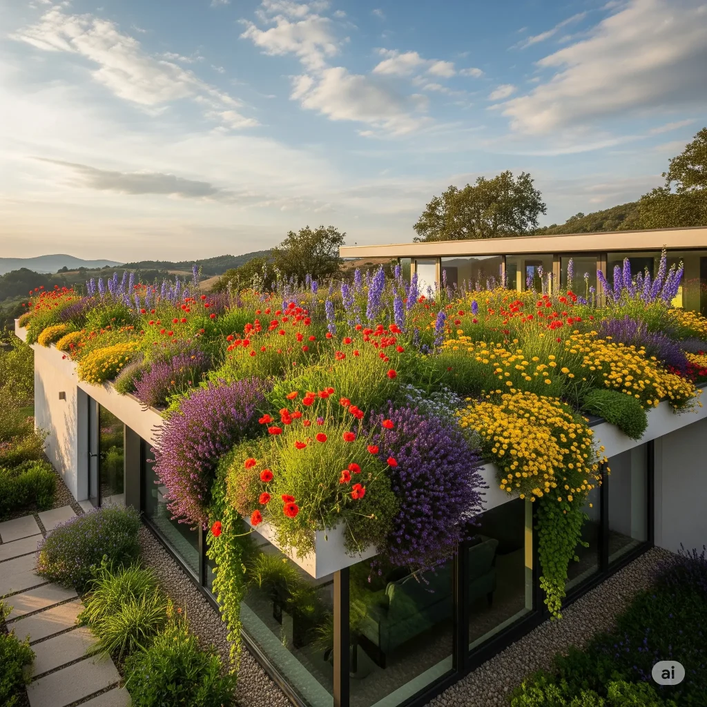 Desain Rumah Atap Hijau (Rooftop Garden): Manfaat, Keunggulan, dan Kekurangan