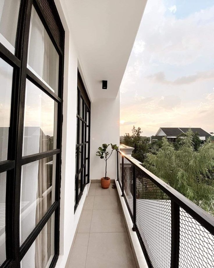 balkon rumah minimalis