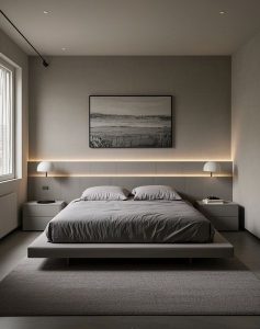 desain kamar tidur minimalis modern