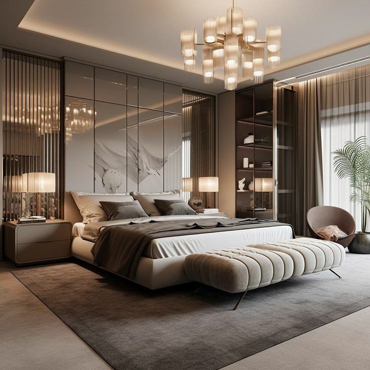 desain kamar tidur mewah