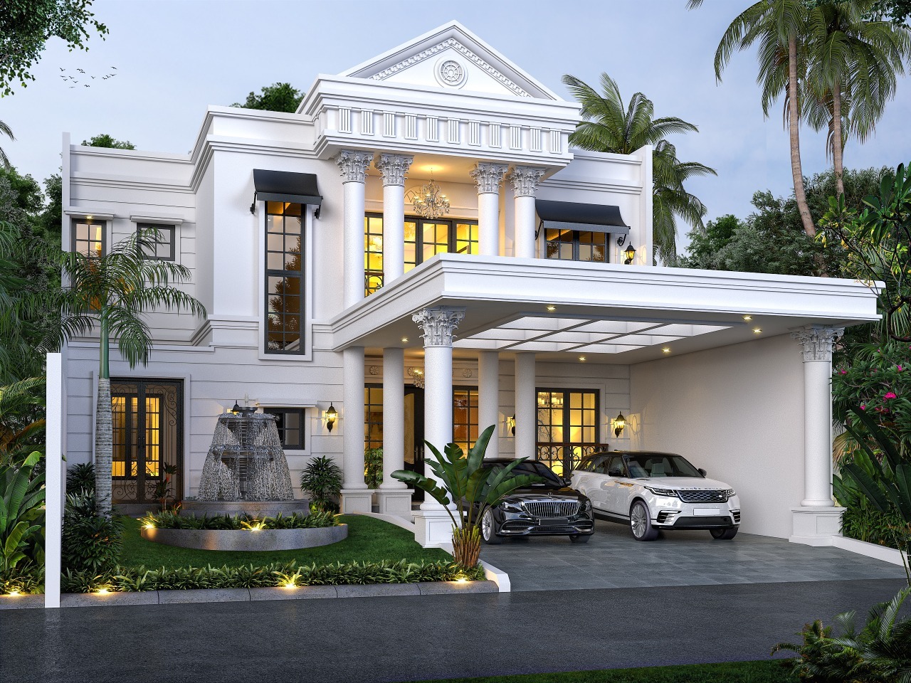 Desain Rumah Klasik Mr. E