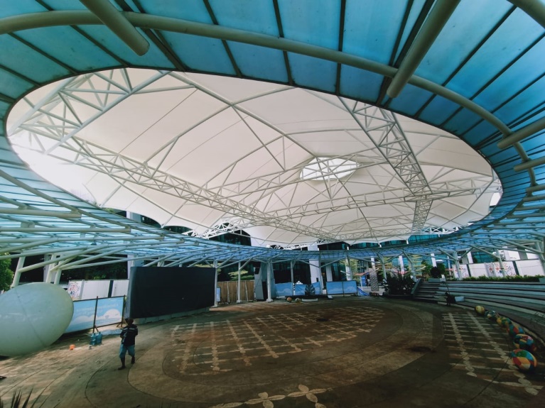 Pembangunan Theater Terminal 3 Soekarno-Hatta