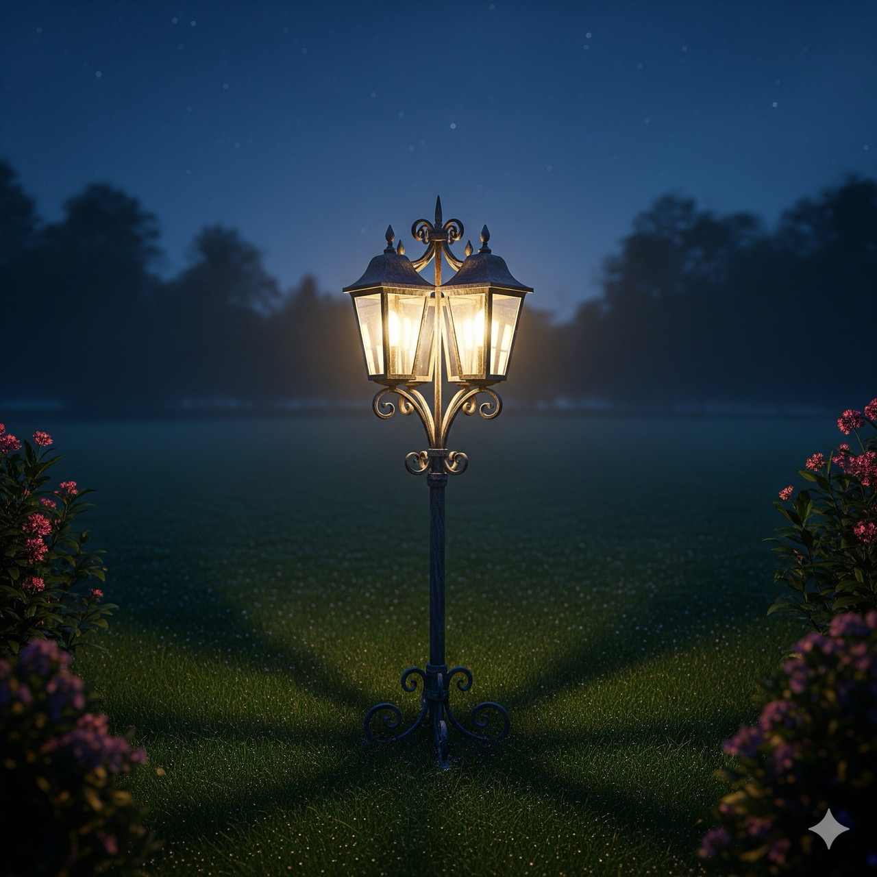 lampu taman klasik