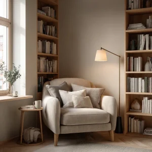 mini reading nook
