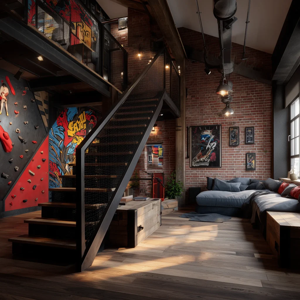 Industrial Sporty Living