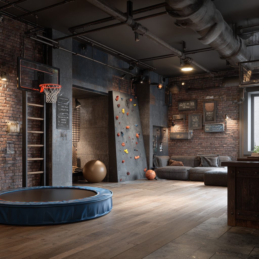 Inspirasi Desain Rumah Industrial Fun & Family