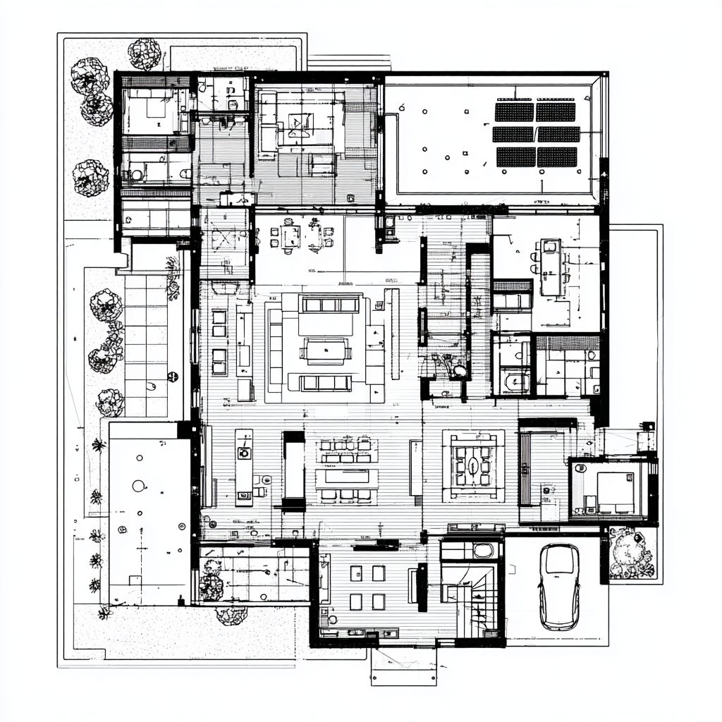 Desain Smart Home dengan Teknologi Konstruksi Canggih