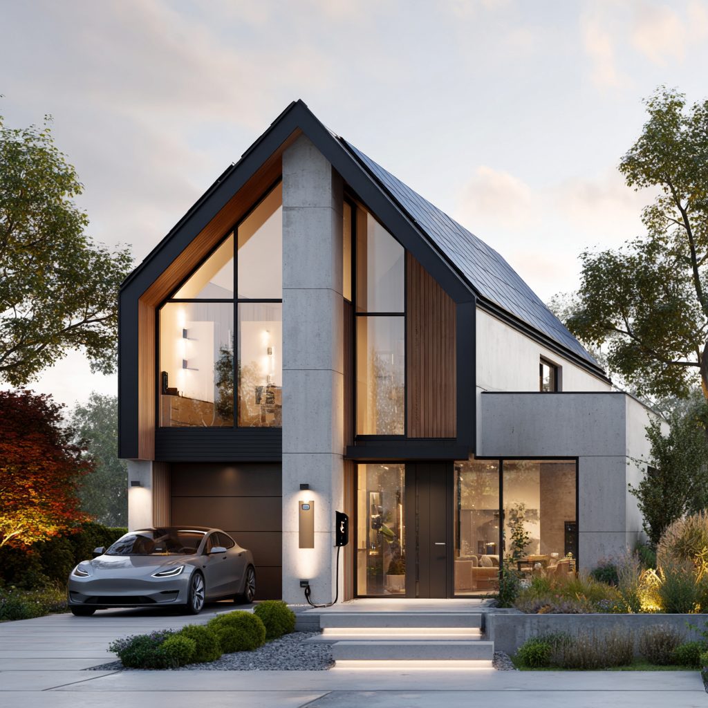 Desain Smart Home dengan Teknologi Konstruksi Canggih