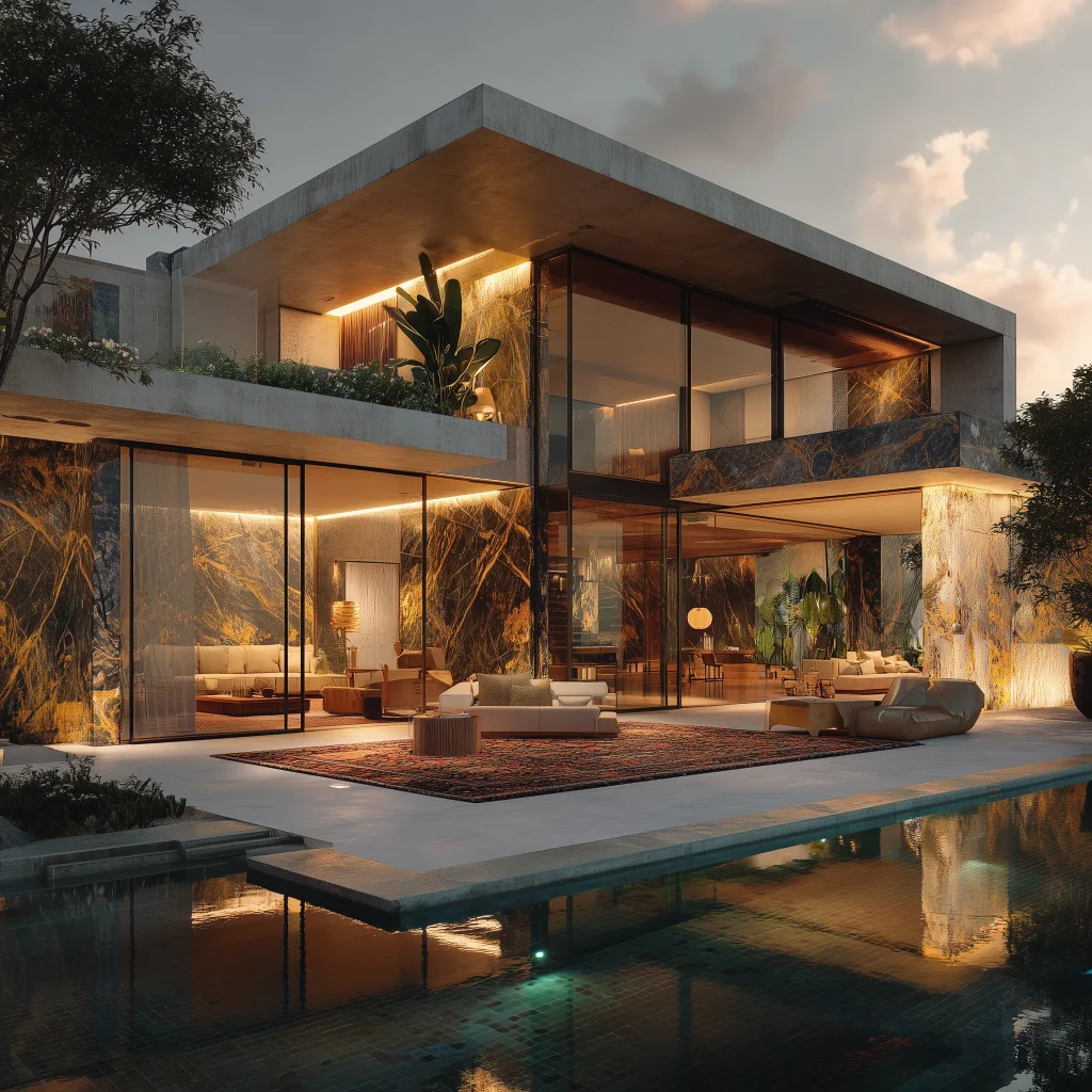 Traveler’s Modern Luxury: Inspirasi Desain Rumah Modern Luxury untuk Jiwa Petualang