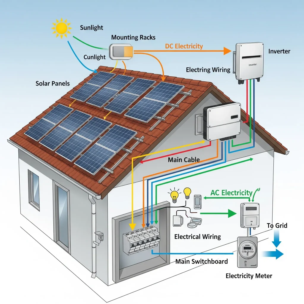 konsep dasar solar panel