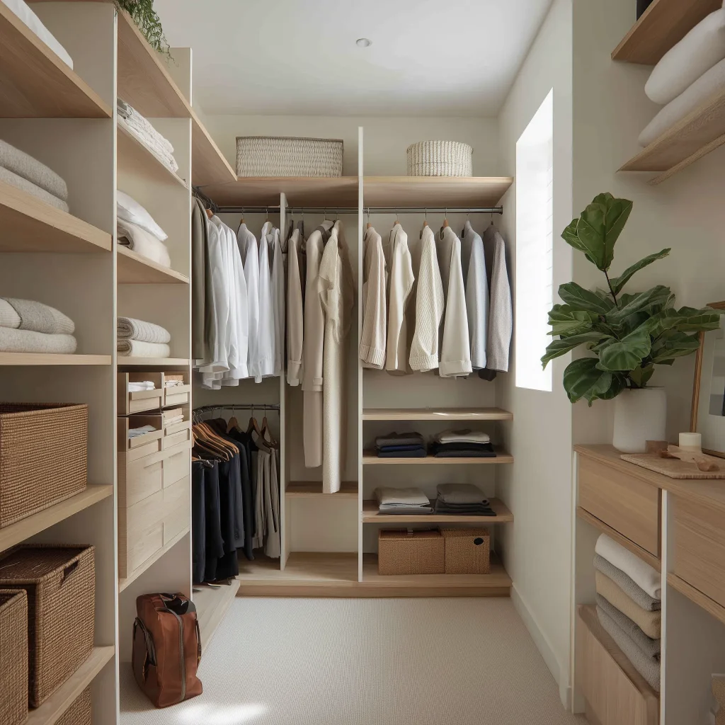 Inspirasi Desain Walk-in Closet Minimalis