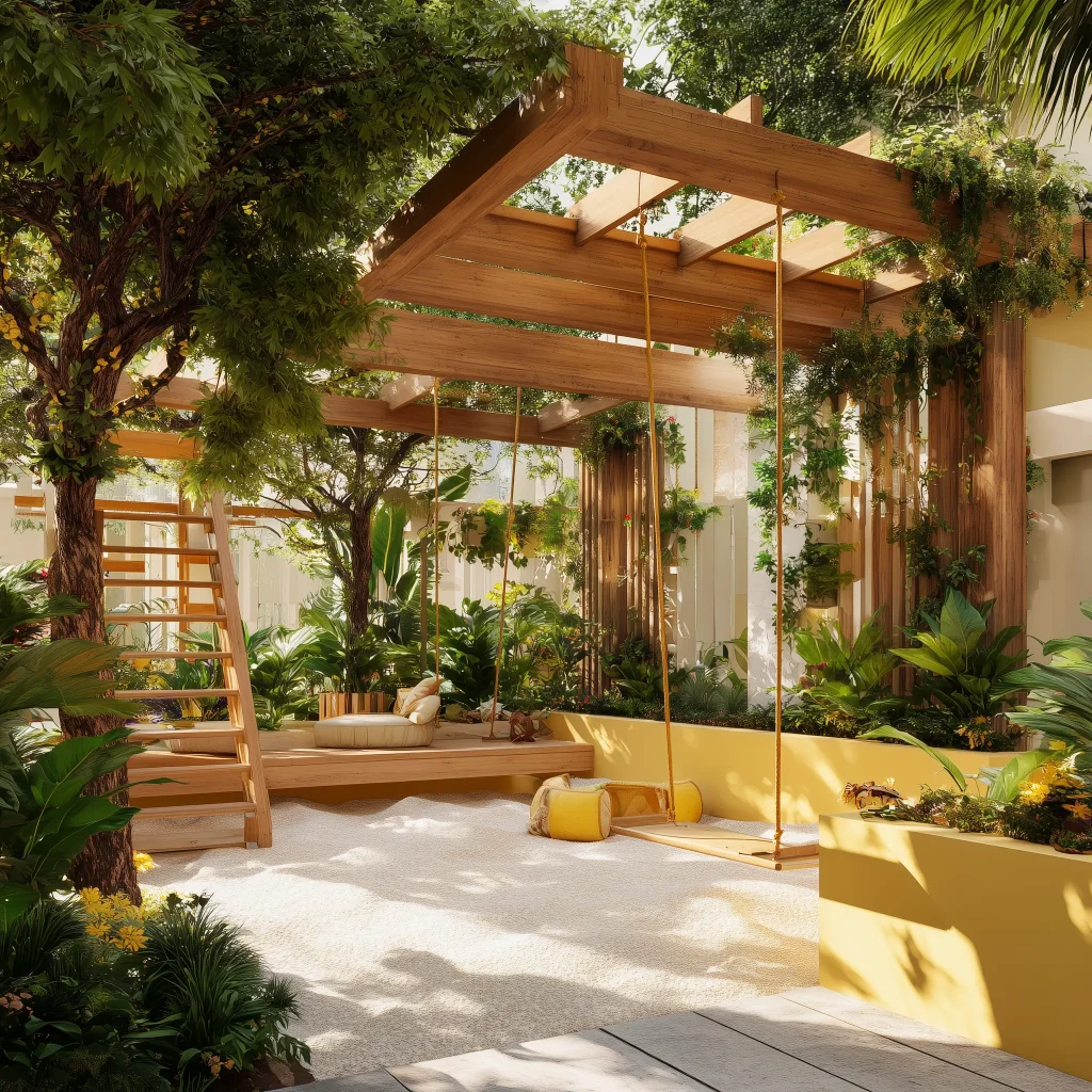 Area Bermain Anak di Rumah Natural Home