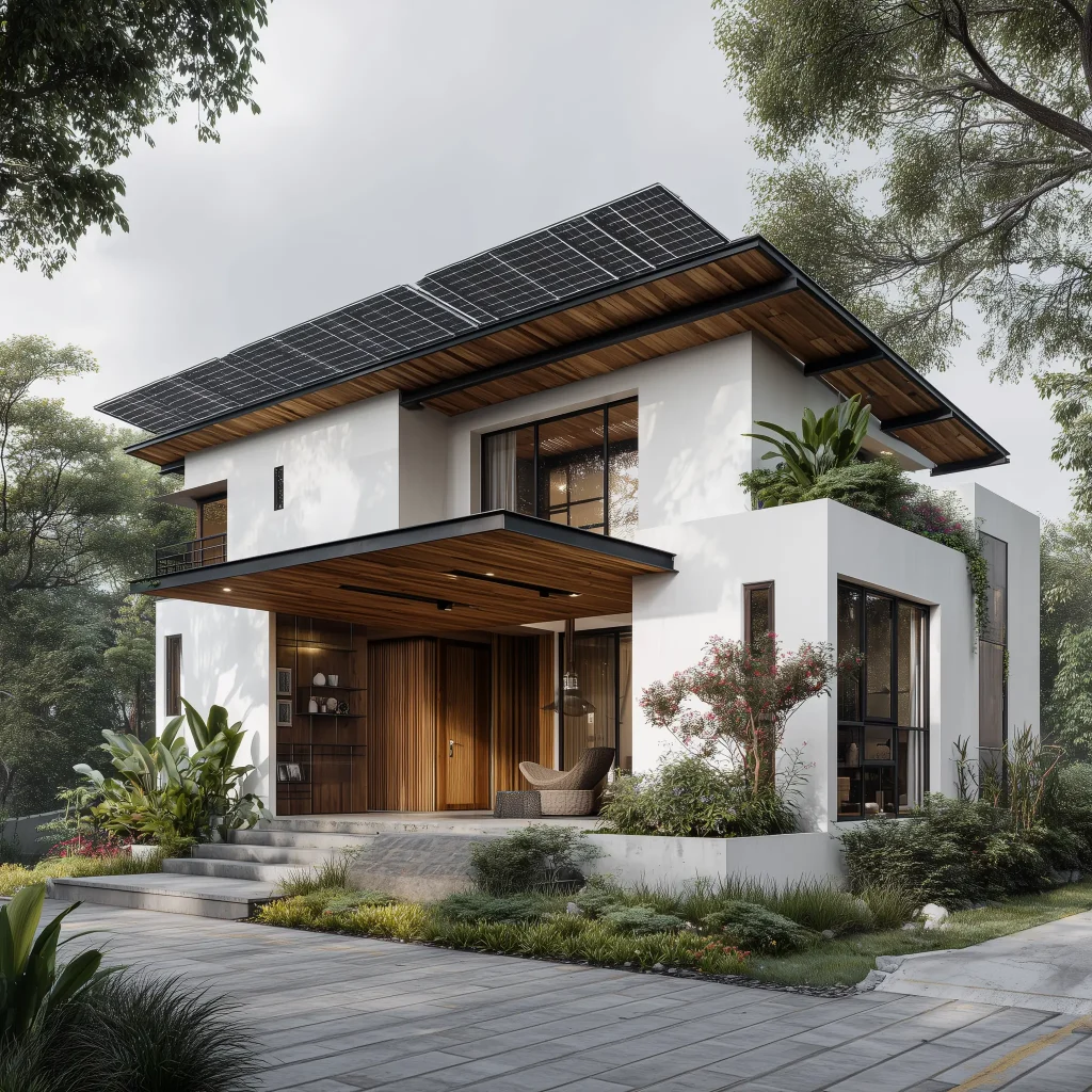 Desain Rumah Hemat Energi Sustainable Modern