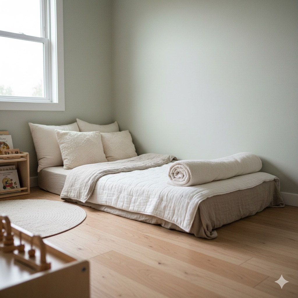 desain kamar montessori