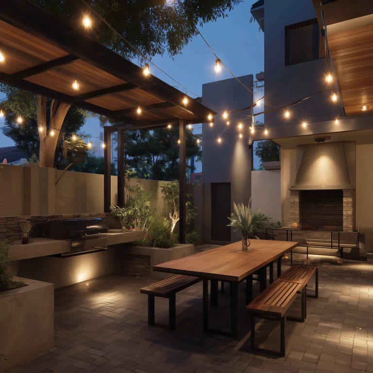 Desain Area BBQ 4