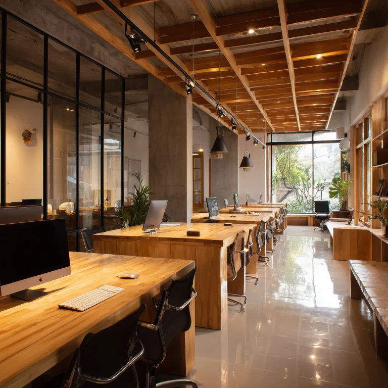 Desain Coworking Minimalis 1