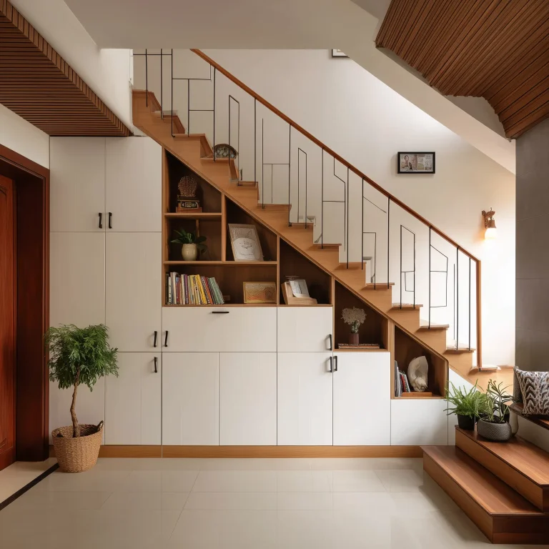 Desain Hidden Storage Bawah Tangga 1