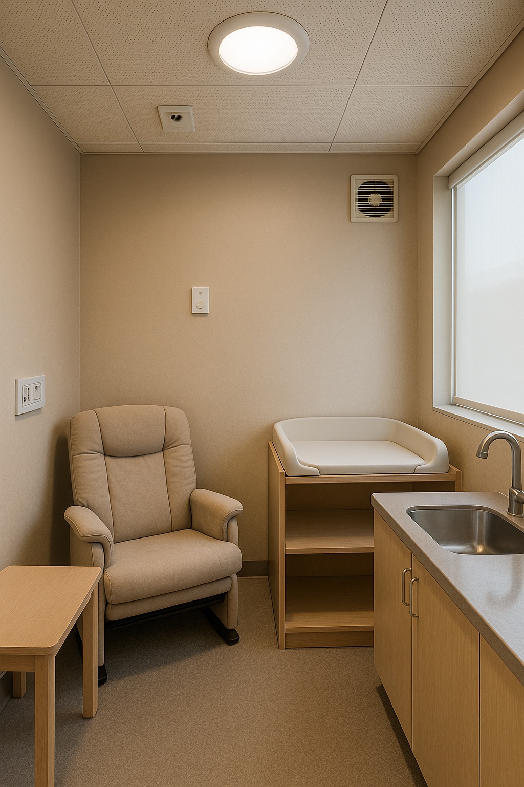 Nursing Room dengan Teknologi Pendukung