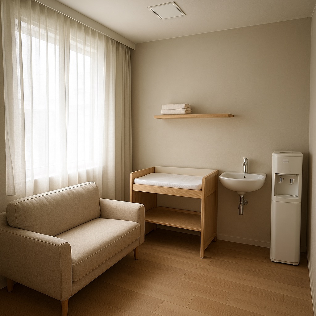 Nursing room pencahayaan alami