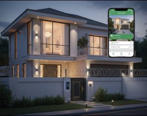 sistem keamanan rumah saat liburan