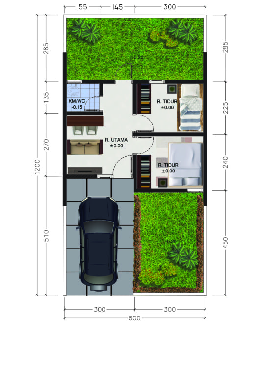 Type 27/72 Bougenville – Semesta Parayasa