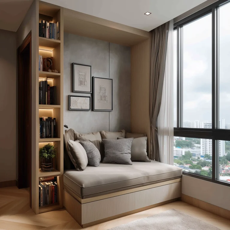 Desain Reading Nook Bauhaus 1