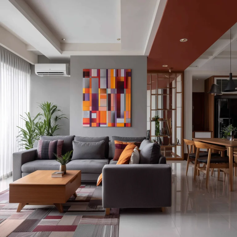 Desain Ruang Tamu Bauhaus 1