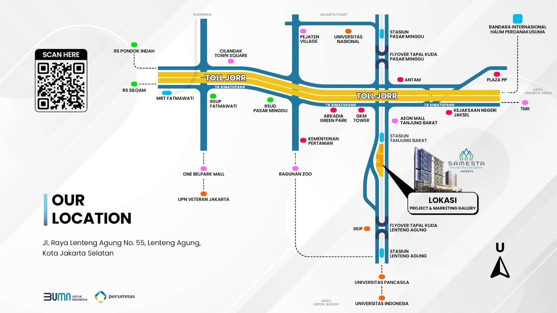 Apartemen Samesta Mahata Tanjung Barat