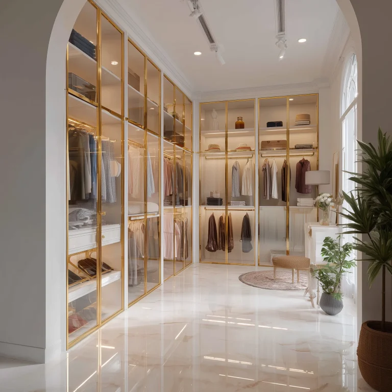 Desain Closet Estetik 1