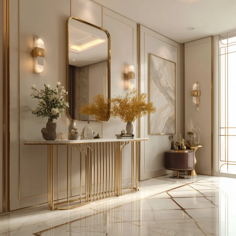 Desain Foyer Mewah 1