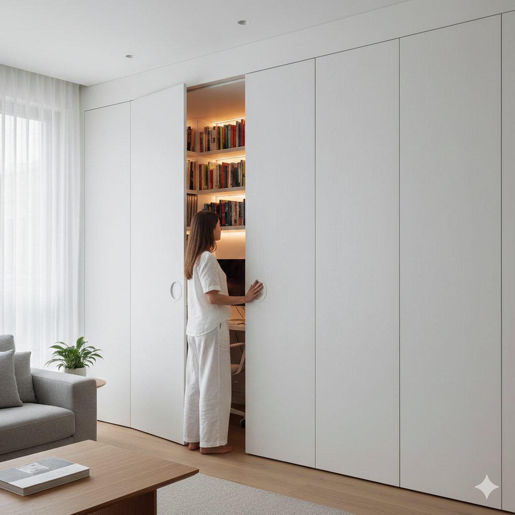 Hidden Storage: Rahasia Rumah Rapi dan Estetik di Balik Dinding