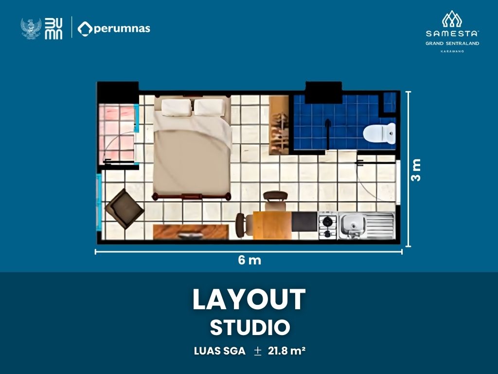 Apartemen Samesta Grand Sentraland Karawang