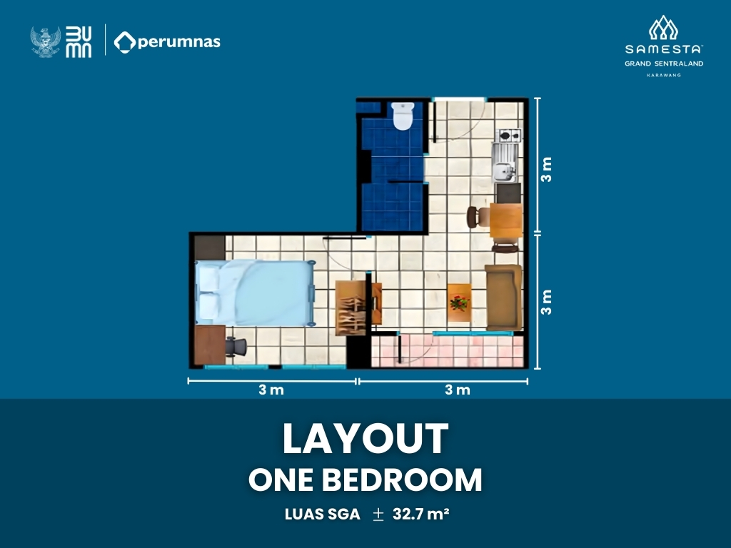 Apartemen Samesta Grand Sentraland Karawang
