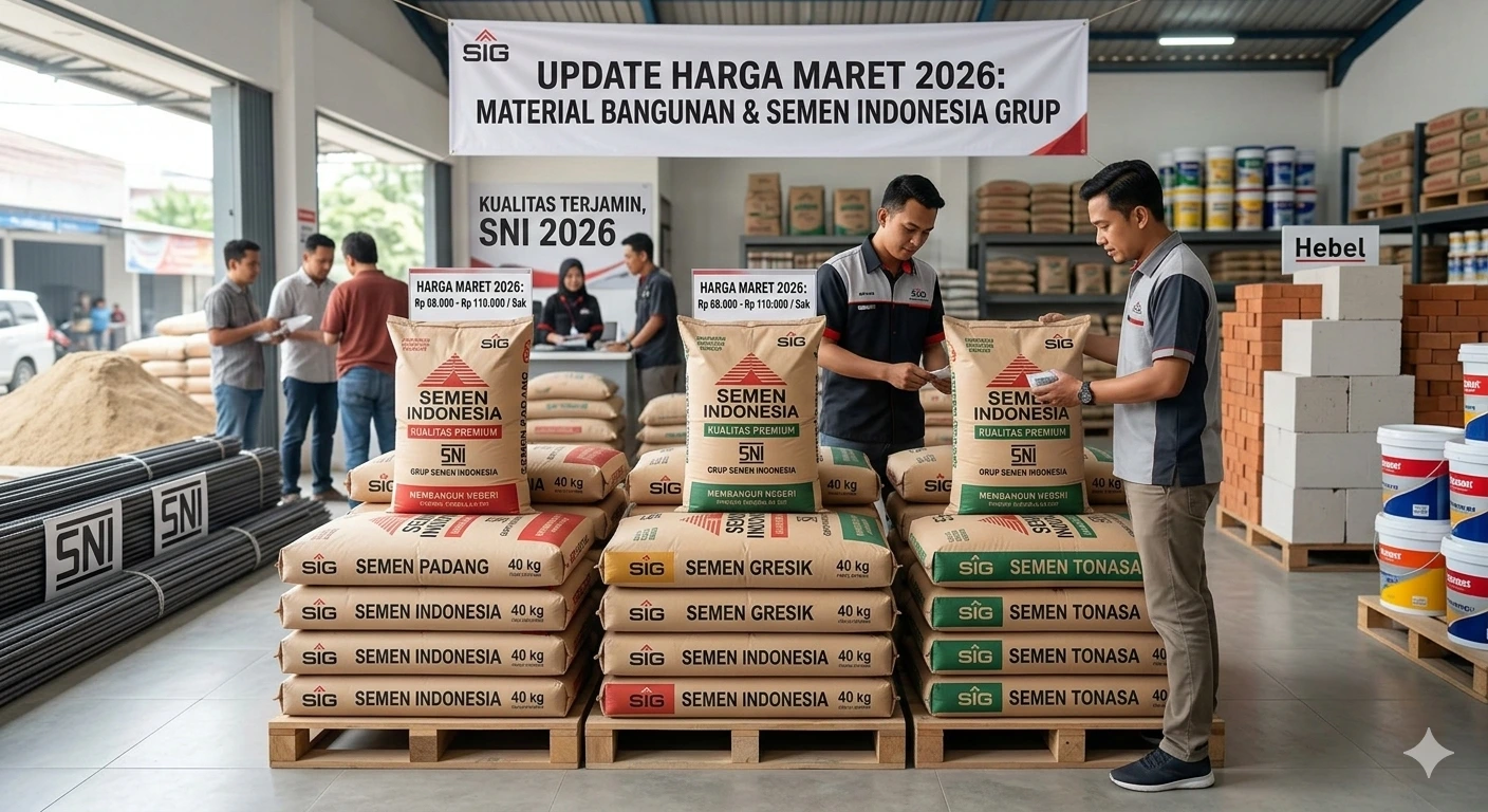 harga material