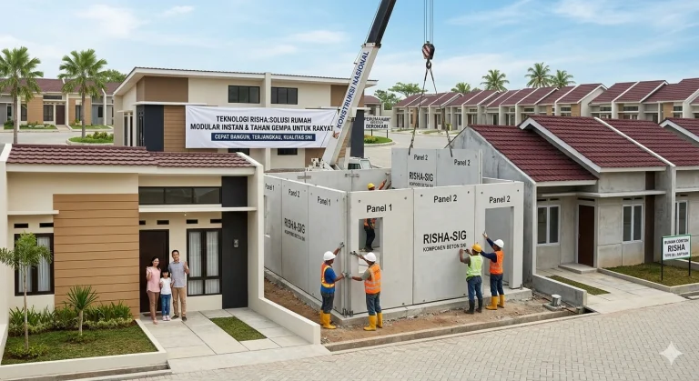 rumah modular risha