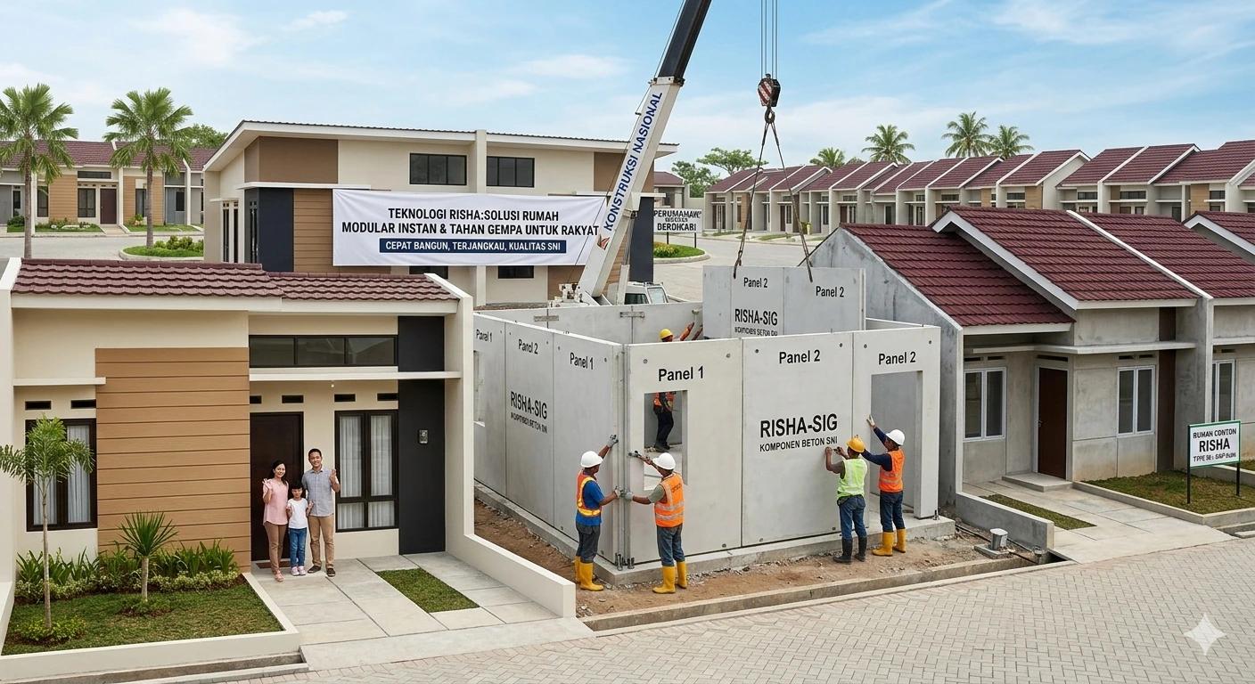 rumah modular risha