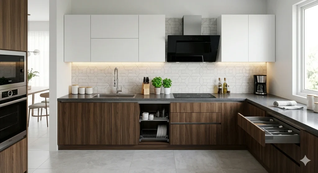 Estimasi Biaya Pembuatan Kitchen Set Per Meter Terbaru 2026