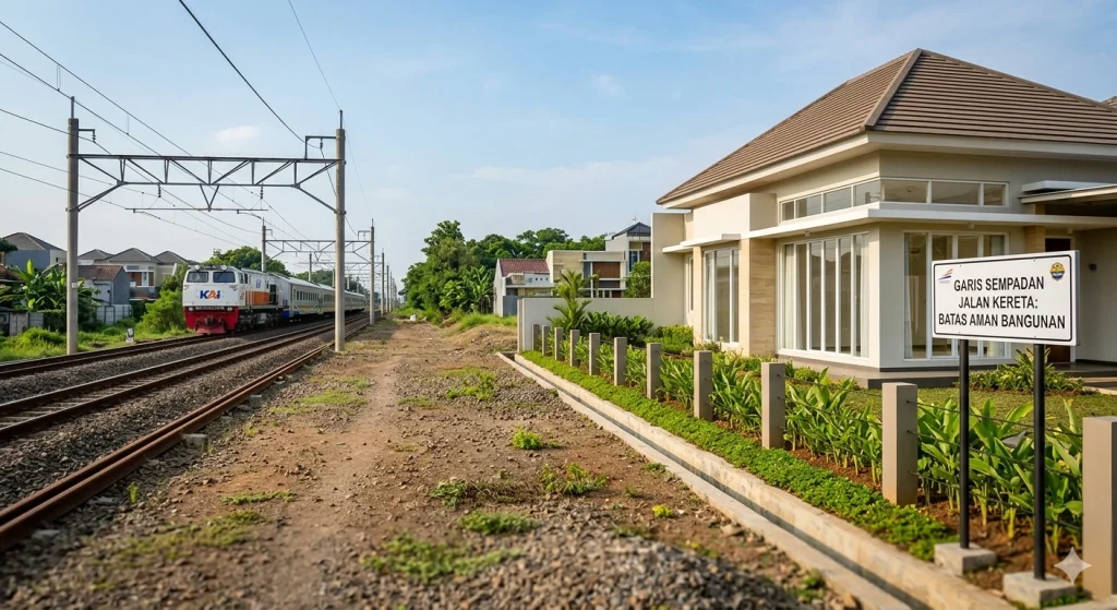 Mengenal Garis Sempadan Jalan Kereta : Batas Aman Membangun Hunian
