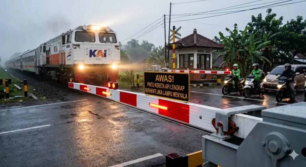 Bukan Sekadar Penghalang, Inilah Teknologi Material Palang Pintu Kereta yang Bisa Menyelamatkan Nyawa